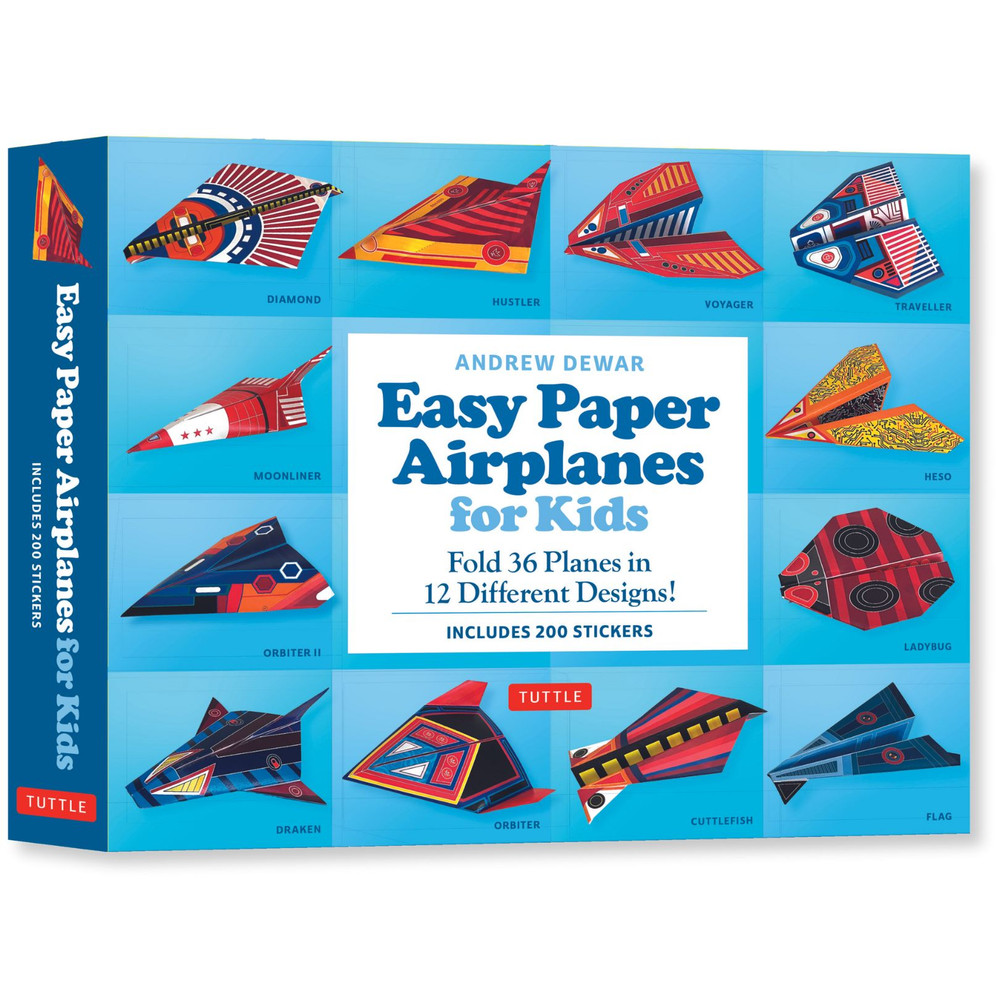 Easy Paper Airplanes for Kids Kit (9780804856300)