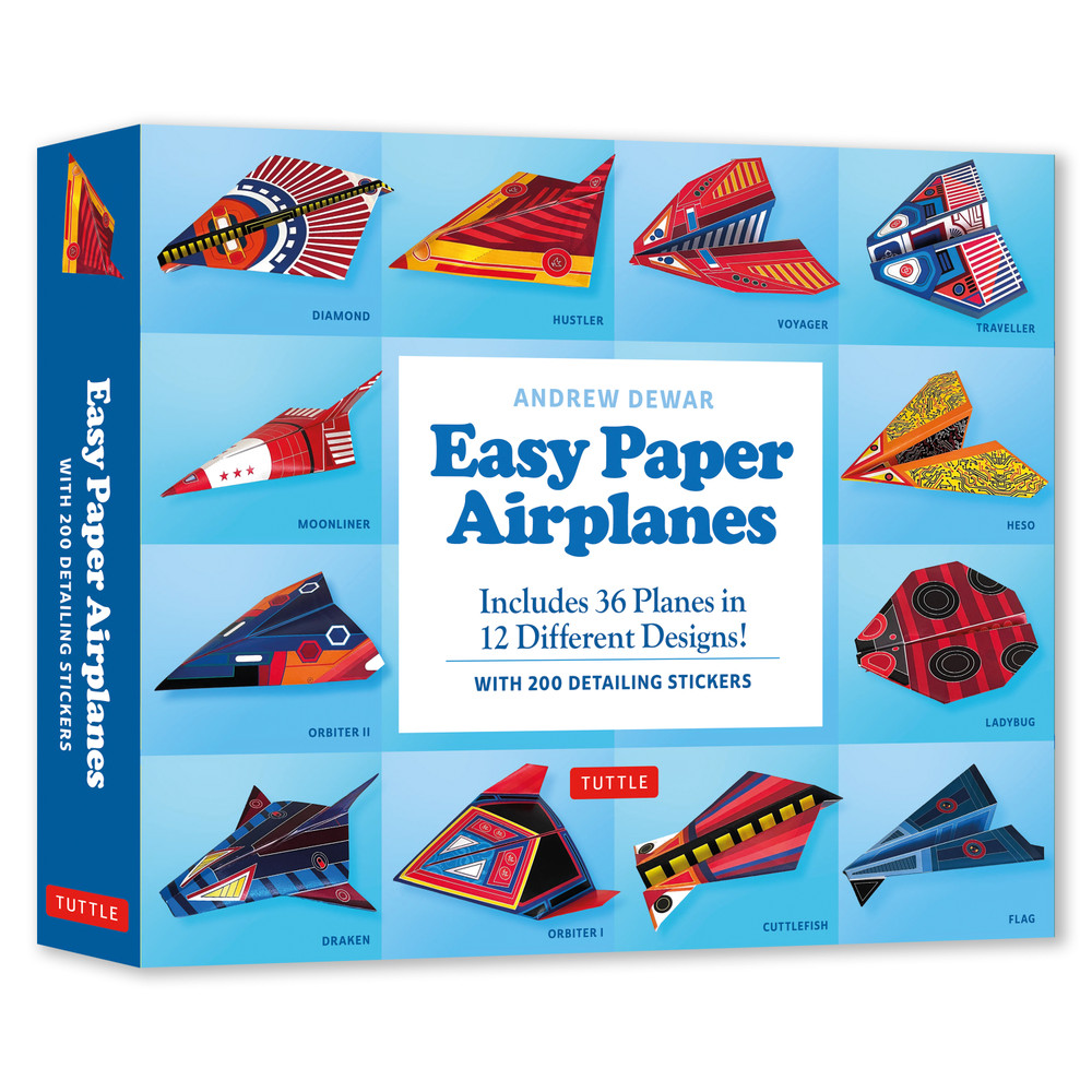 Easy Paper Airplanes Kit (9780804856300)