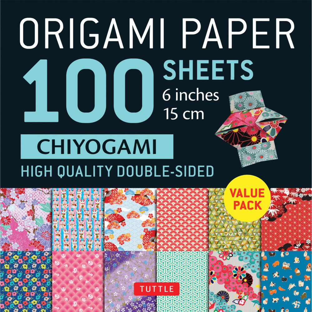 Origami Paper 100 Sheets Chiyogami 6" (15 cm) (9780804856980)