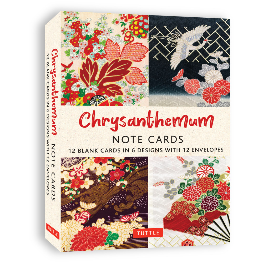 Chrysanthemums, 12 Note Cards (9780804857765)