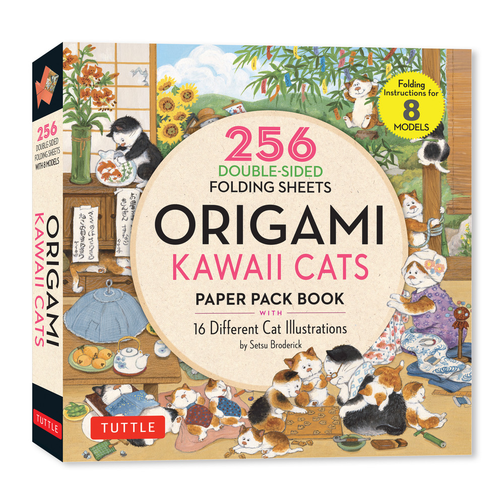 Origami Kawaii Cats Paper Pack Book (9780804859523)