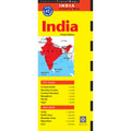 India Travel Map Third Edition