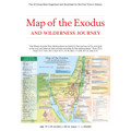 Map of the Exodus and Wilderness Journey (9780794606442)