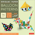 Origami Paper - Balloon Patterns - 6" - 96 Sheets (9780804846356)