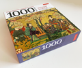 Cherry Blossom Season in Old Tokyo- 1000 Piece Jigsaw Puzzle (9780804854160)