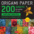 Origami Paper 200 sheets Nature Photos 8 1/4" (21 cm) (9780804853682)