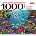 Tropical Coral Reef Marine Life - 1000 Piece Jigsaw Puzzle (9780804854719)