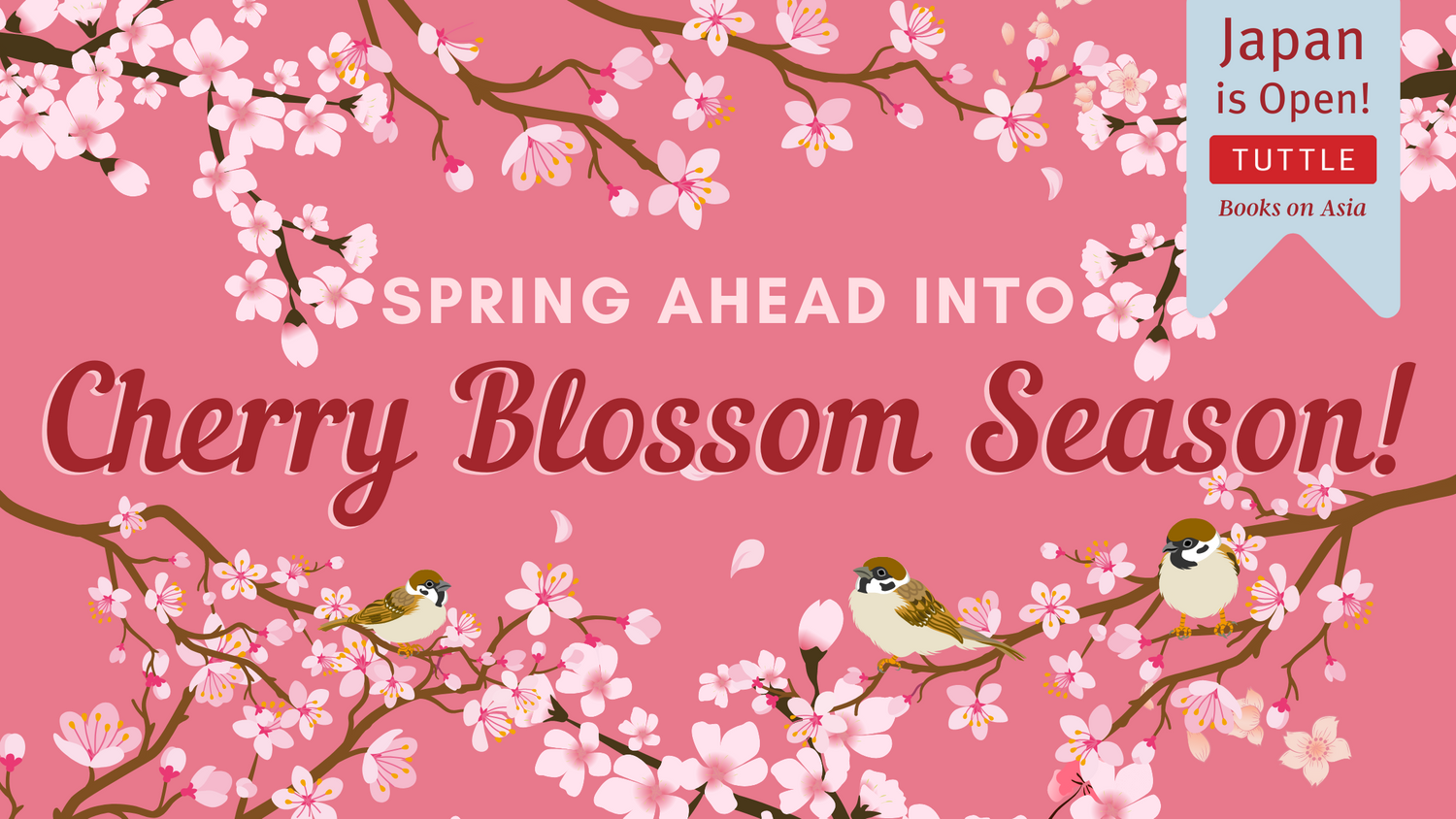 Spring Ahead Into Cherry Blossom Season!