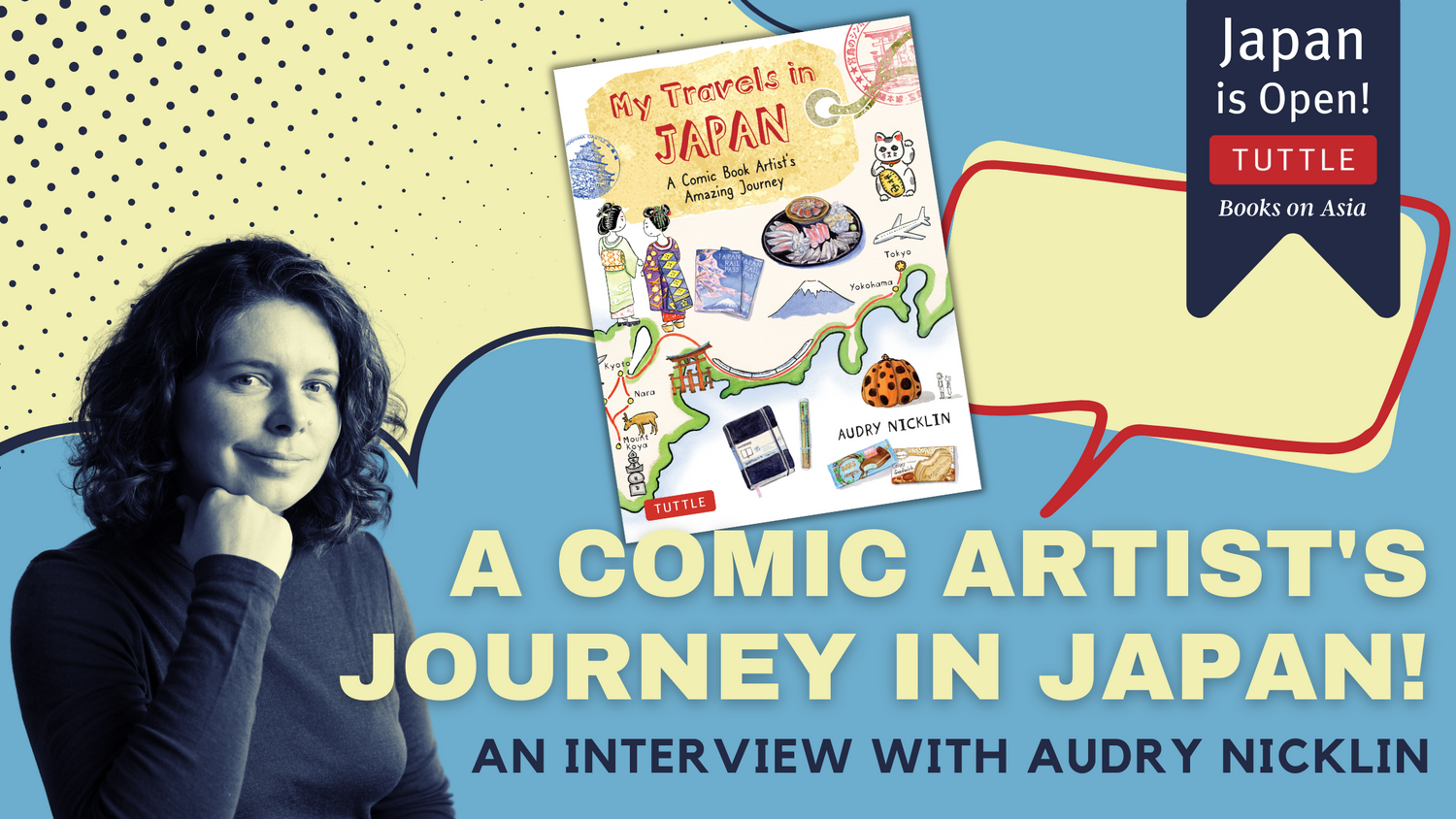 A Comic Artist's Journey in Japan: An Interview with Audry Nicklin