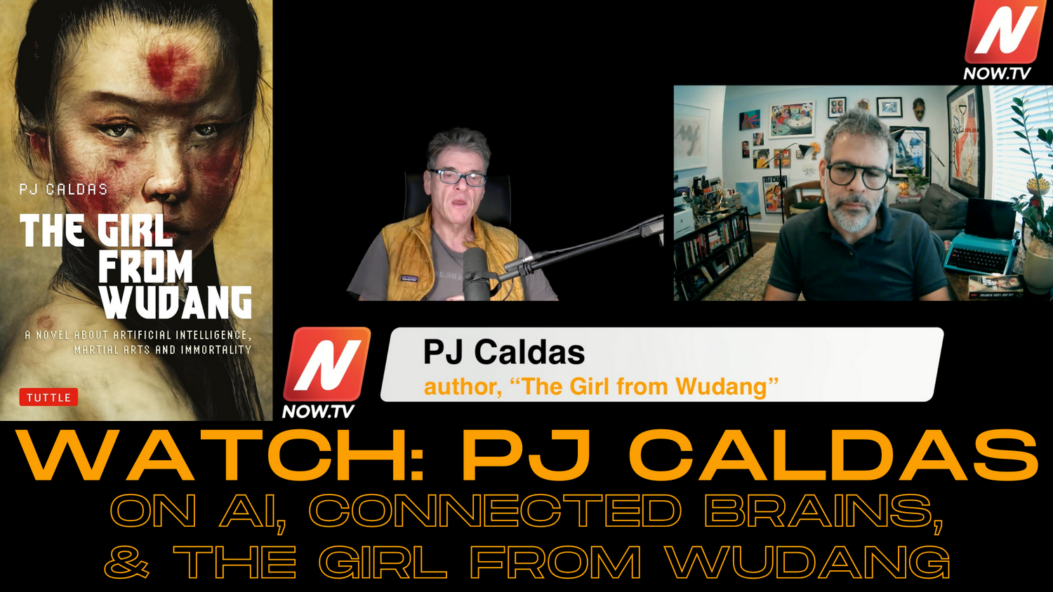 WATCH: PJ Caldas on AI, Connected Brains, and The Girl From Wudang
