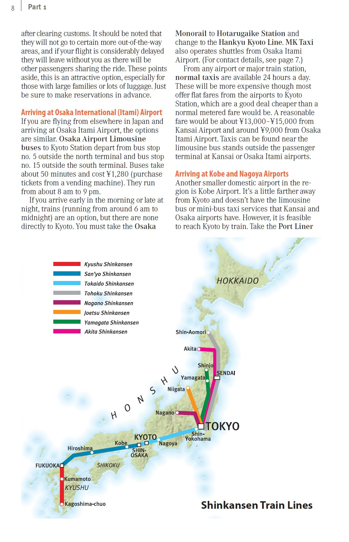 Getting Around Kyoto and Nara (9784805309643) - Tuttle Publishing