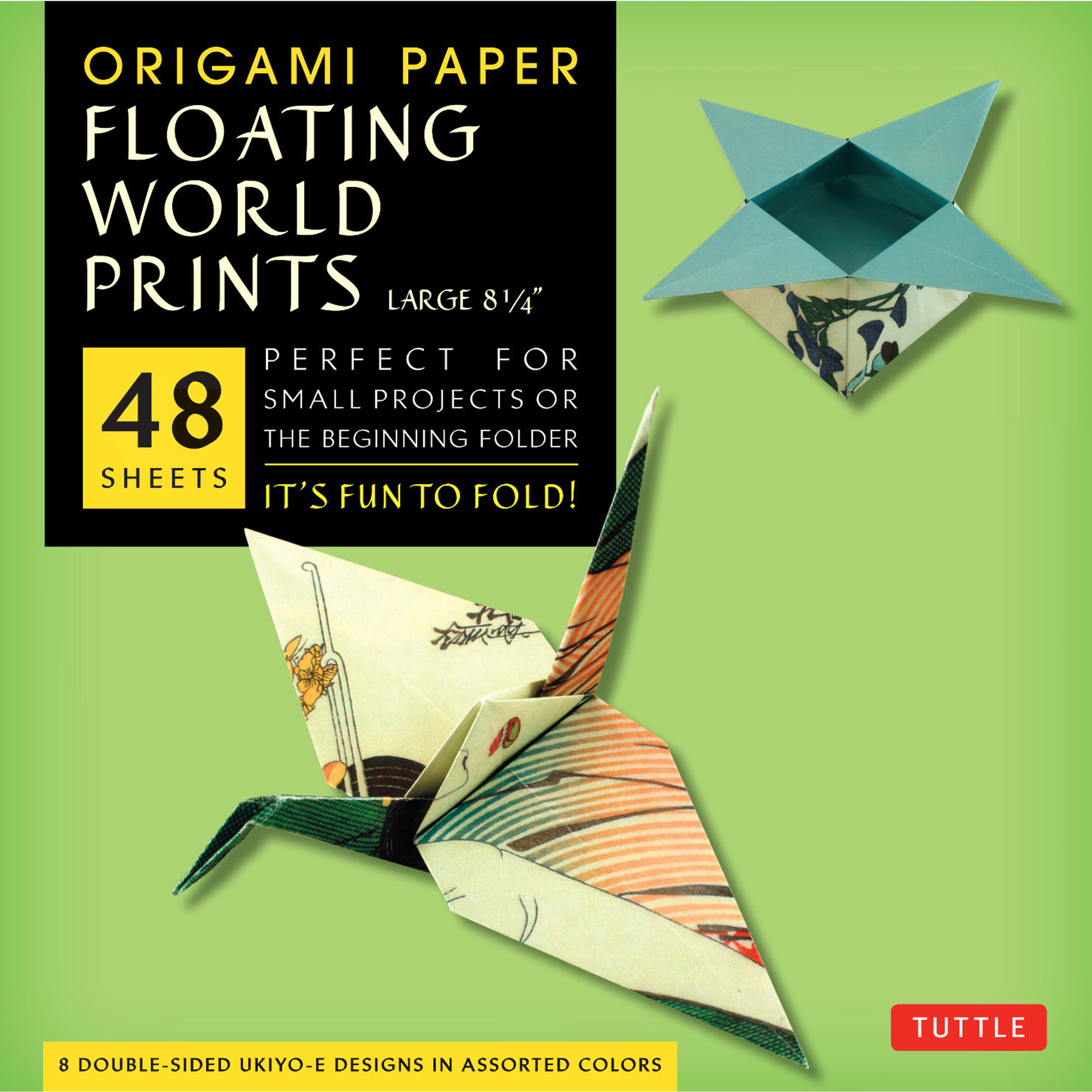 Origami Paper Floating World Prints 8 14 48 Sheets