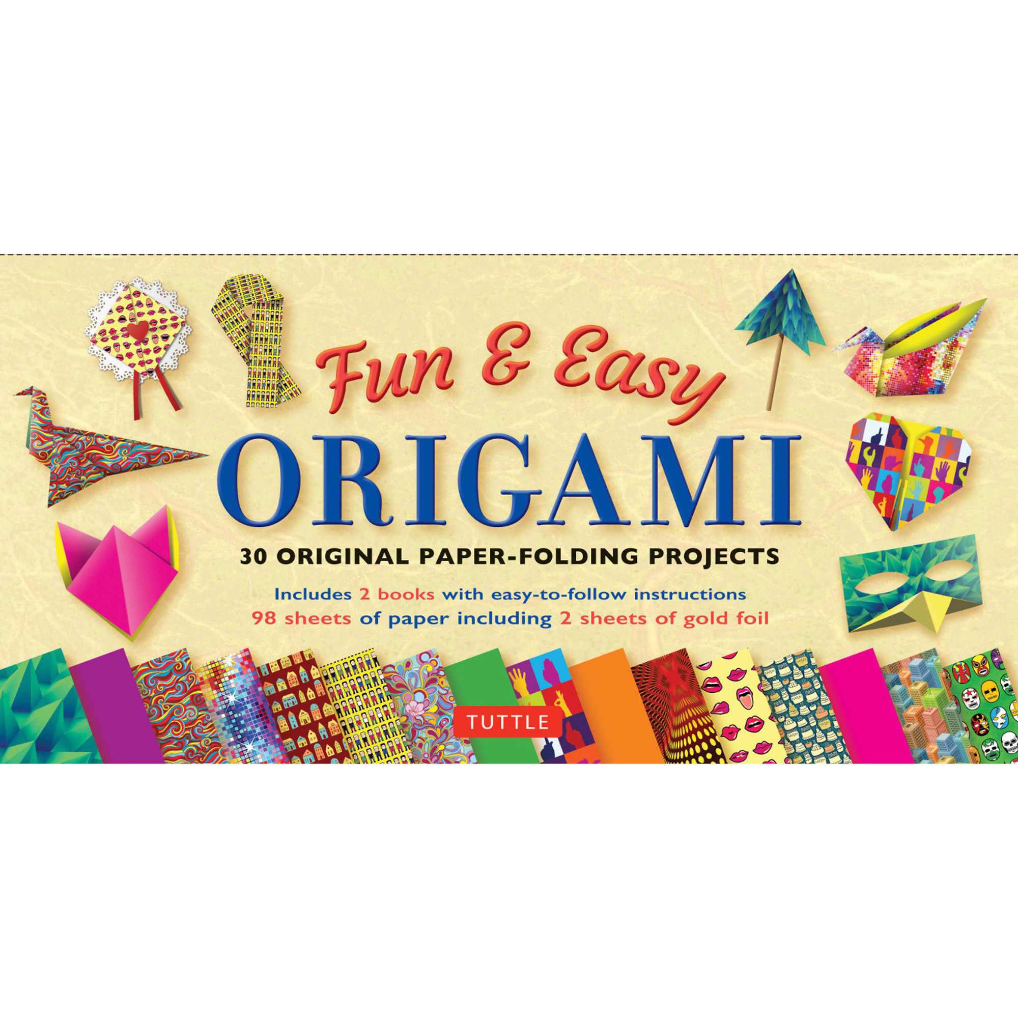2000s B&N Origami Kit Paper Craft Beginner Makes 40 Projects. Has All 30  Sheets