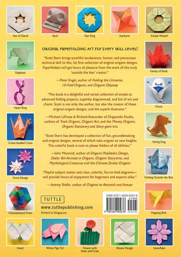 Outside The Box Origami Hardcover With Jacket