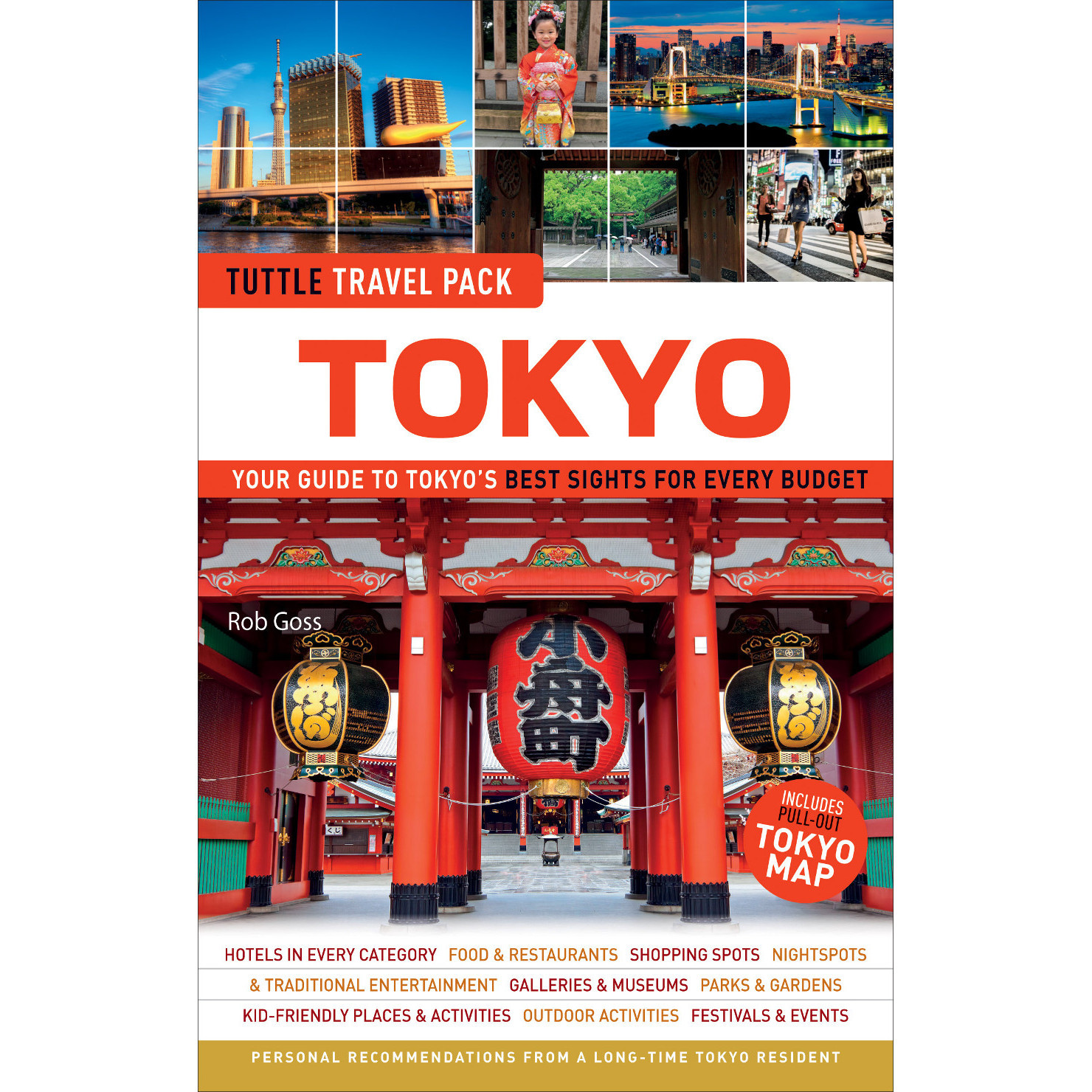 Tokyo Travel Guide + Map: Tuttle Travel Pack (9784805310663