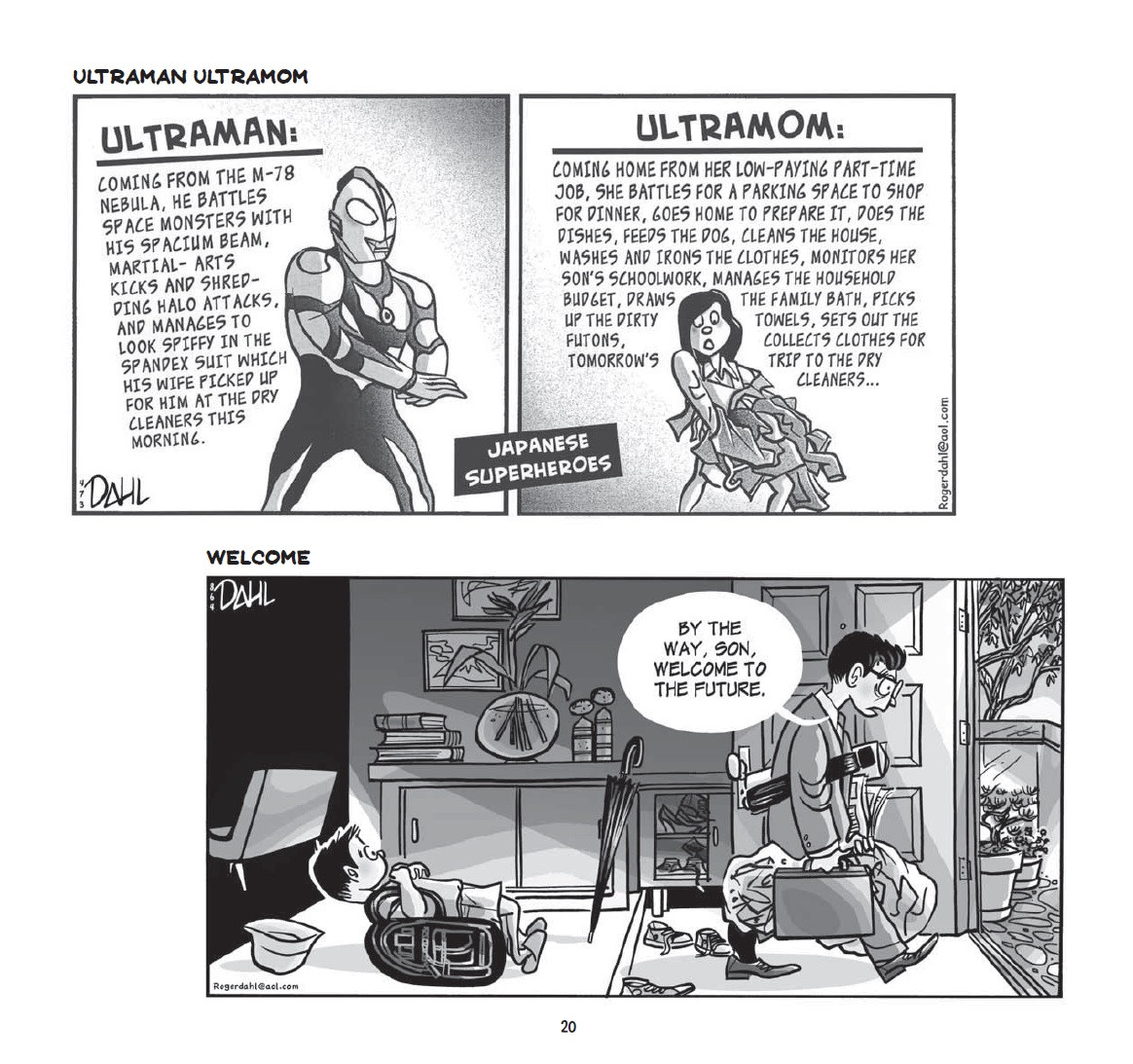 Roger Dahl's Comic Japan(9784805313374) - Tuttle Publishing