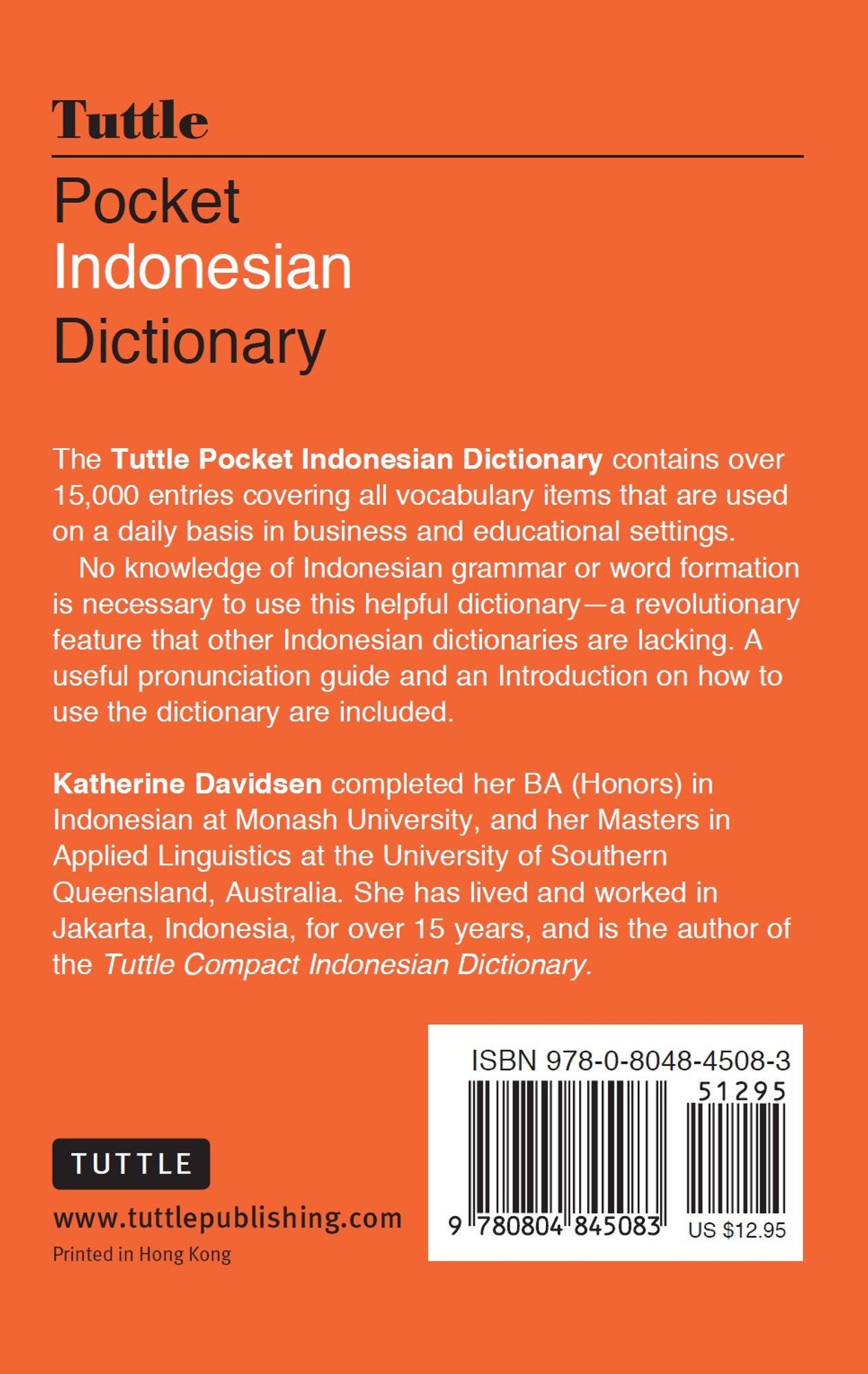 Tuttle Pocket Indonesian Dictionary