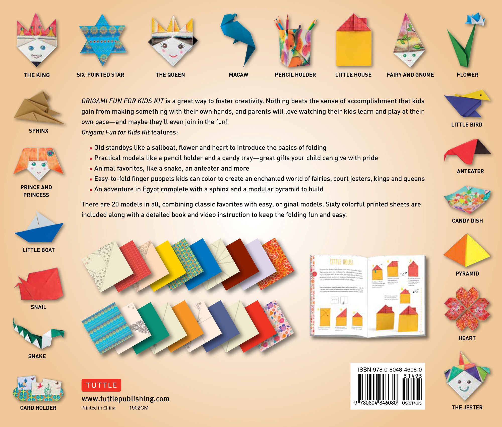 Amazing Origami for Kids: 20 Easy Patterns with 40 Sheets of Colored and  Color-Your-Own Paper (Paperback)