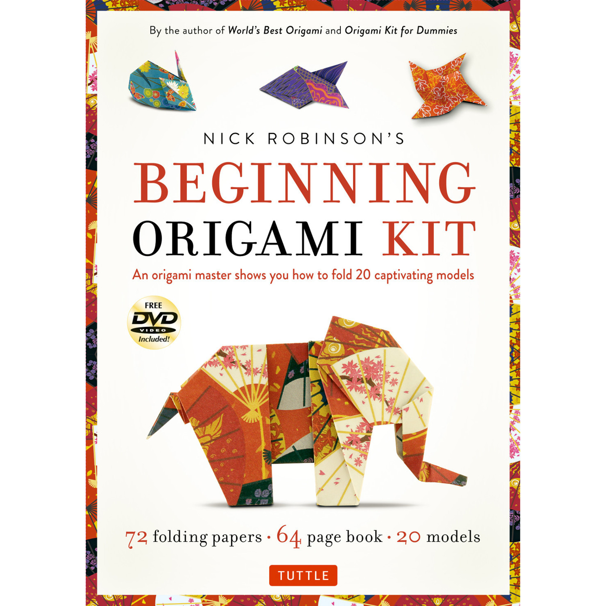 Nick Robinson's Beginning Origami Kit (9780804845441) - Tuttle Publishing