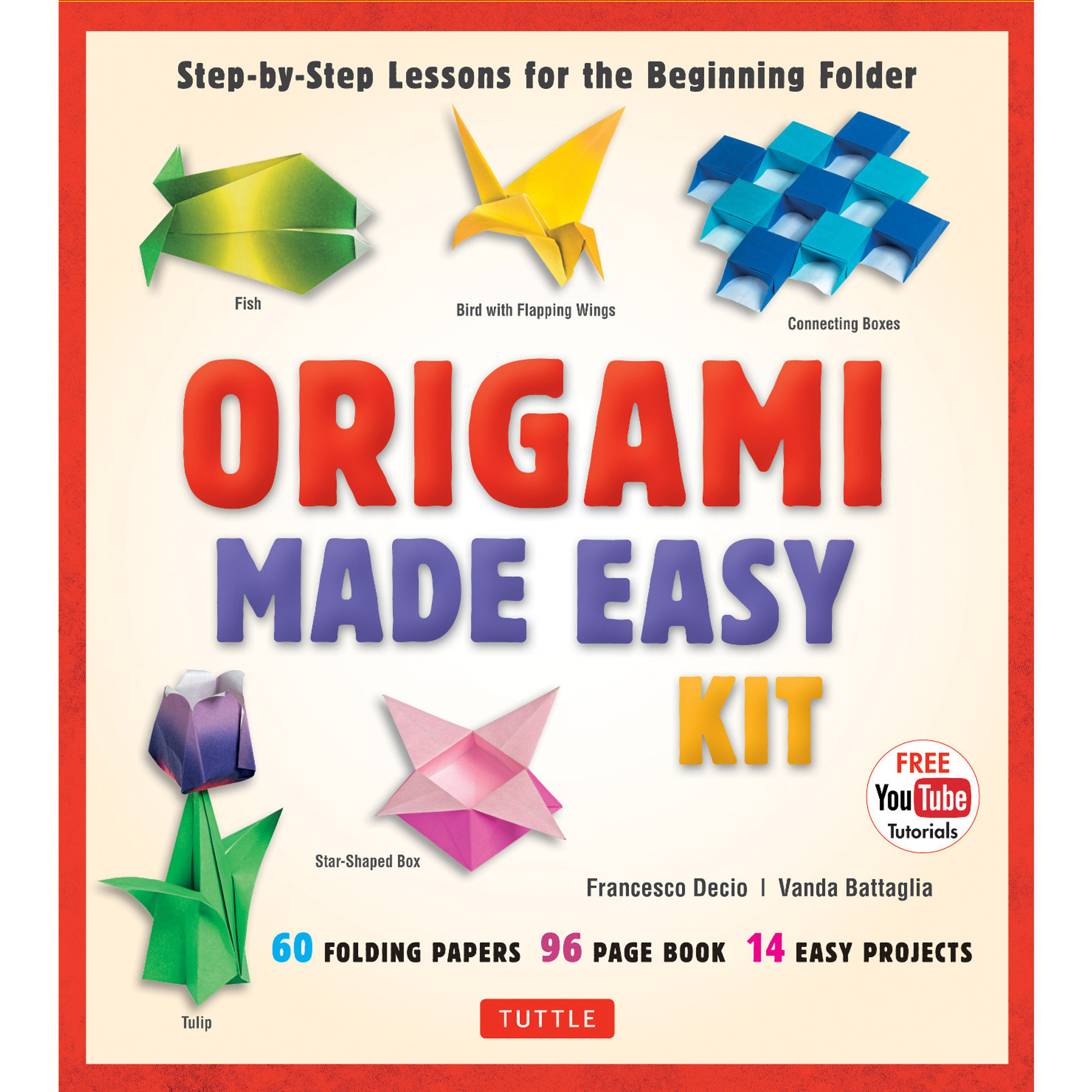 Origami Book 22 projects with instructions - The Art Store