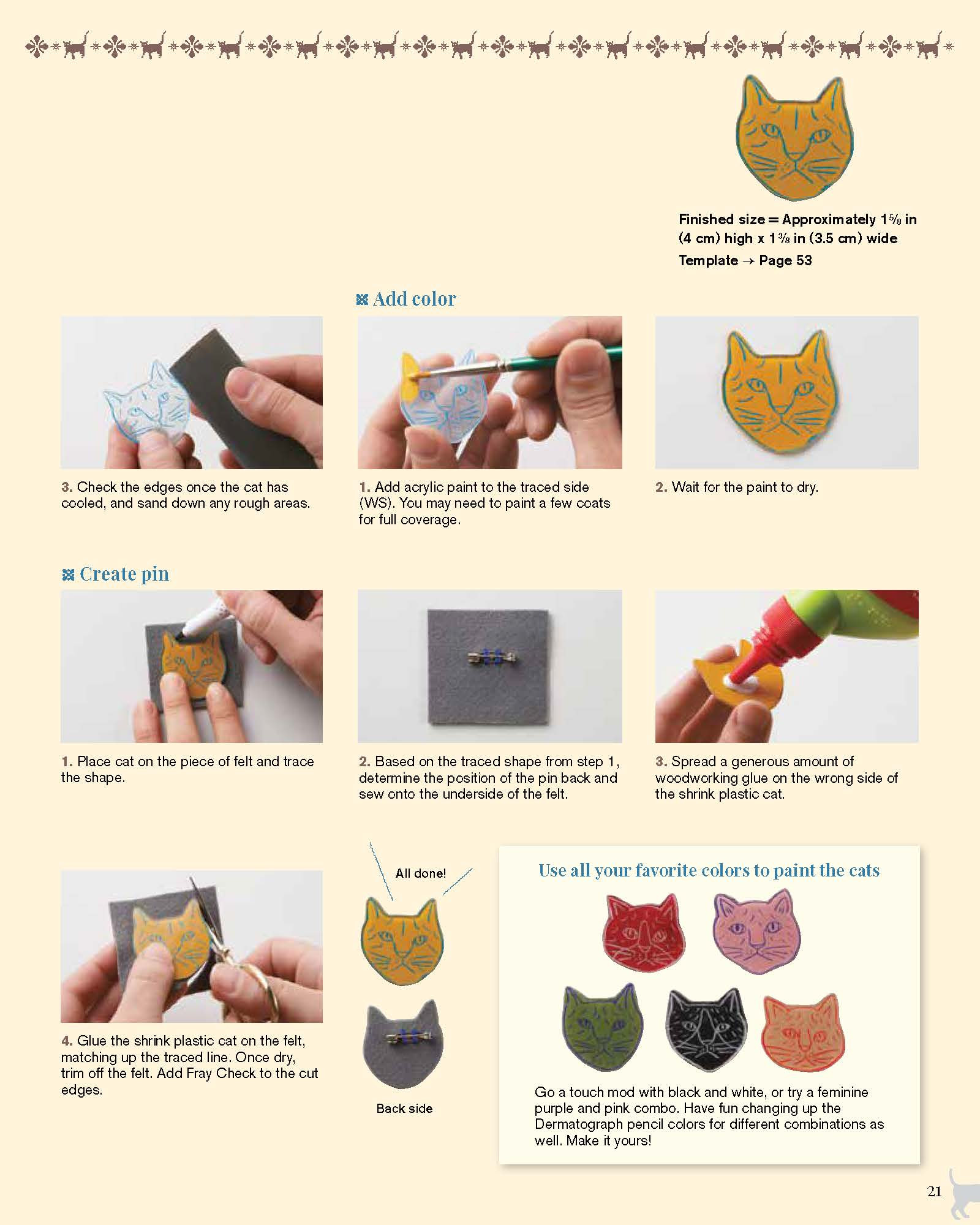 洋書　猫　手芸　The CAT LOVER'S CRAFT BOOK The Cat Lover's Craft Book(9784805314920) - Tuttle Publishing