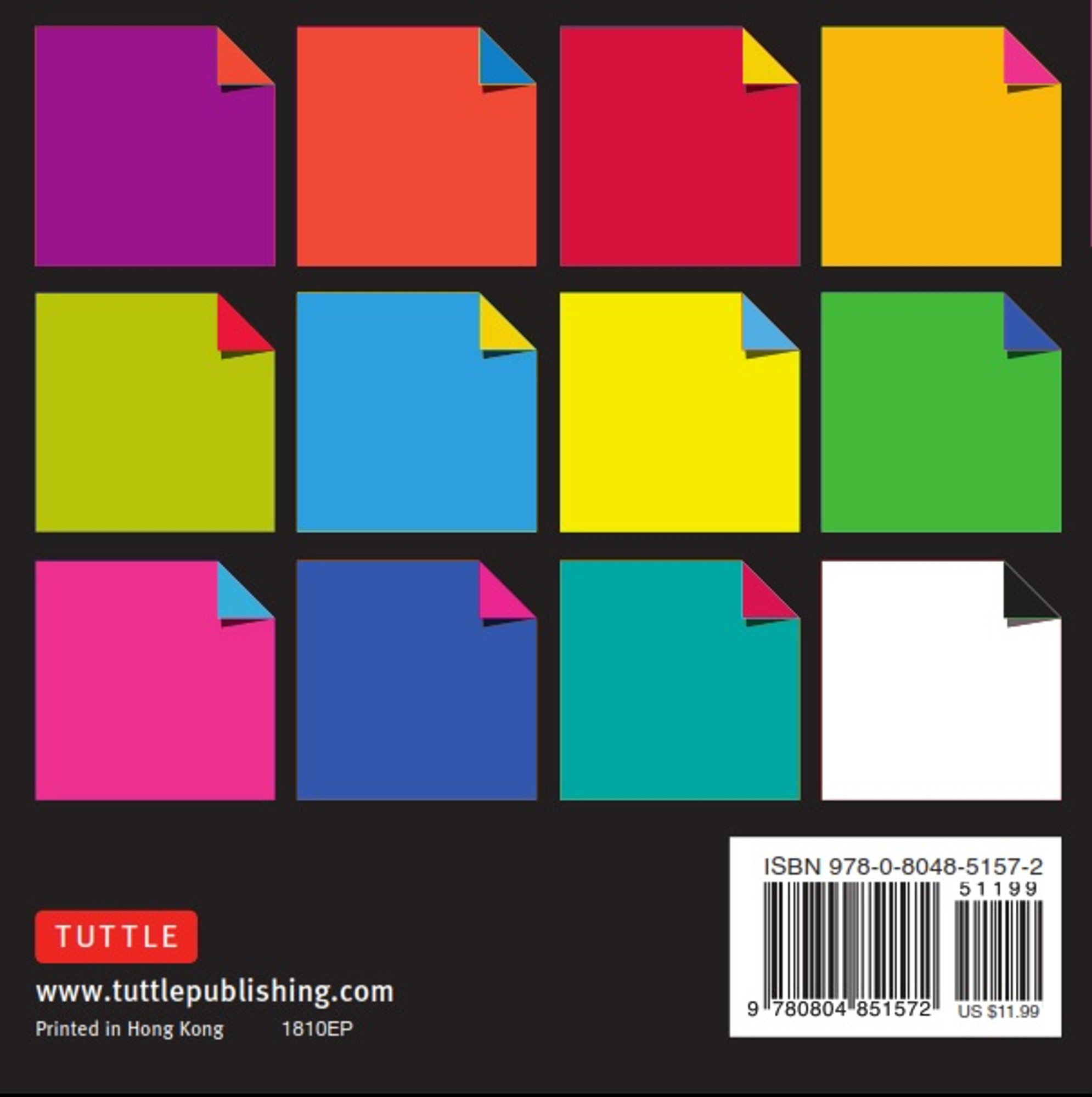 Origami Paper 500 sheets Vibrant Colors 4