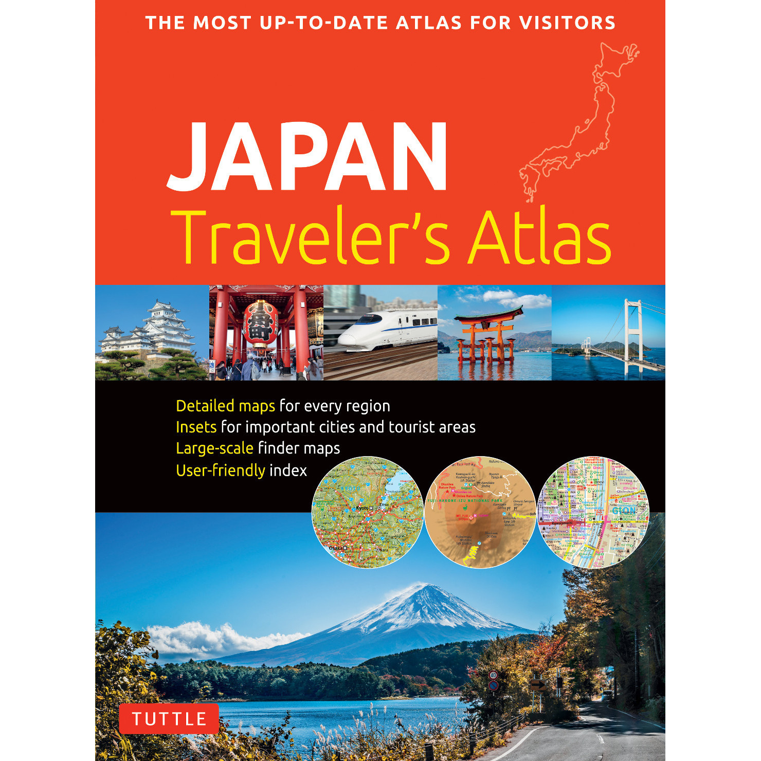 Japan Traveler's Atlas (9784805315415) - Tuttle Publishing