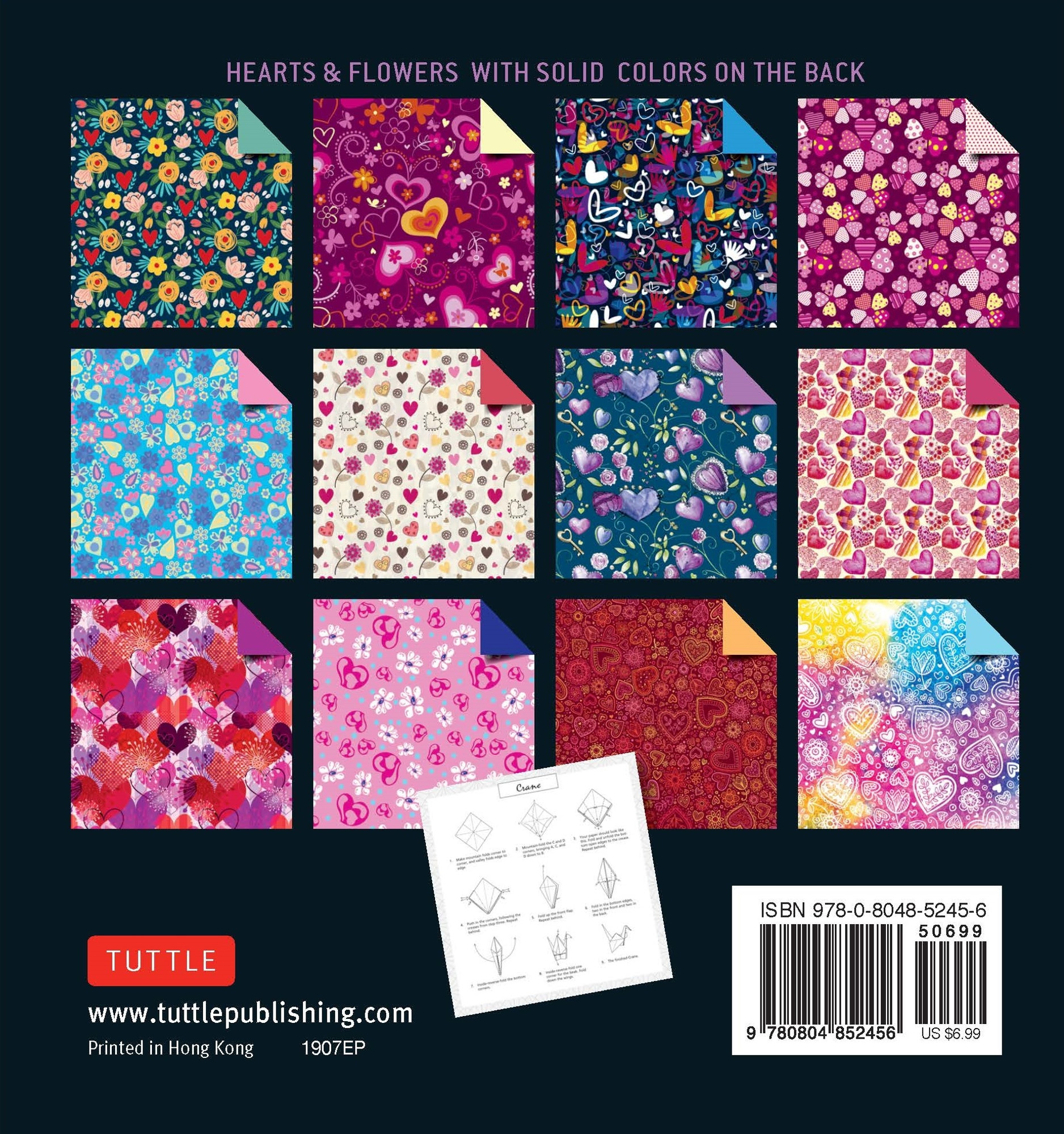 Solid Color Origami Paper - Pink 6