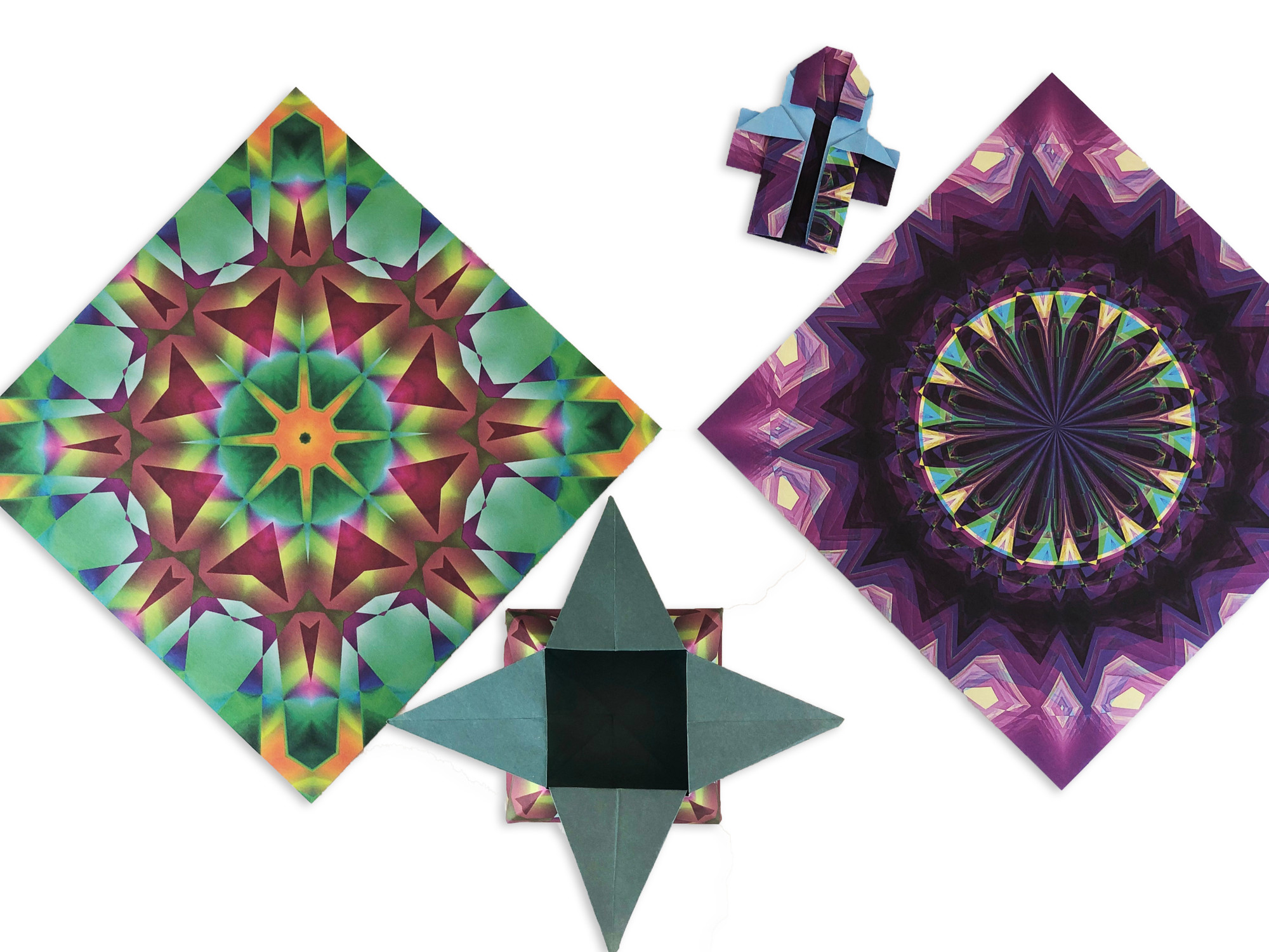 Origami Paper 100 sheets Kaleidoscope 6" (15 cm) Tuttle Publishing