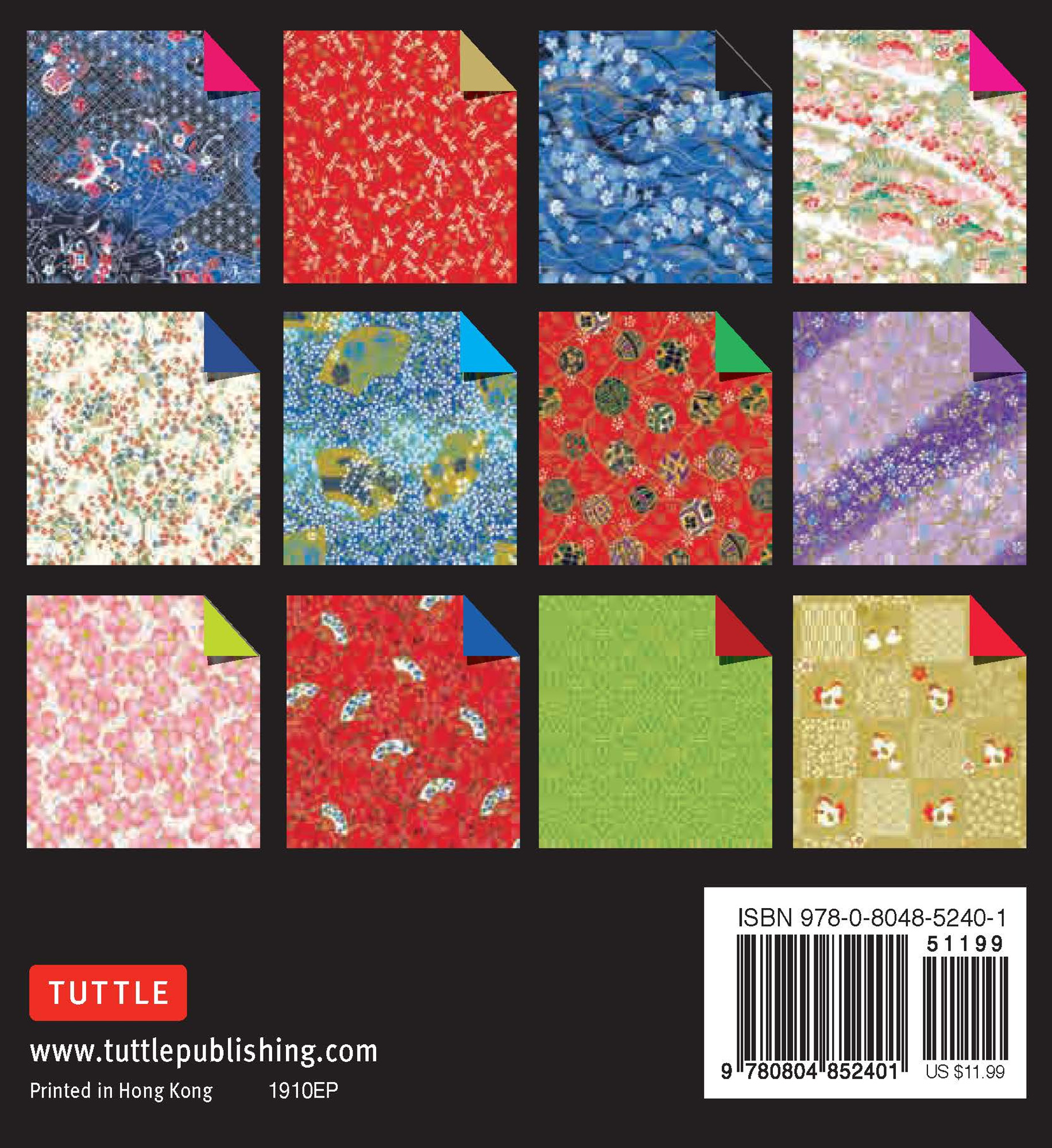 Origami Paper 500 sheets Rainbow Colors 4 (10 cm) (9780804852364) - Tuttle  Publishing