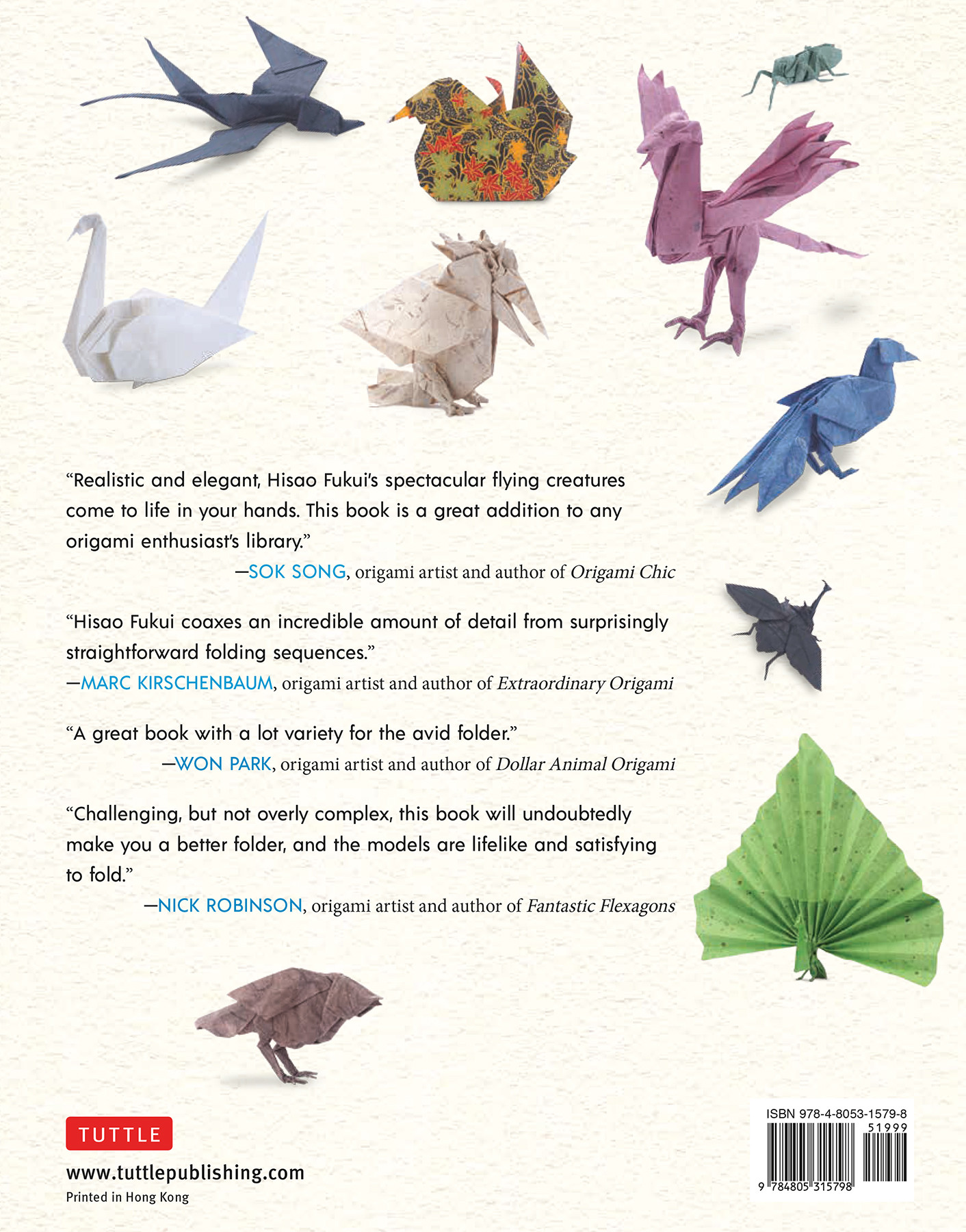 Fantastic Origami Flying Creatures (9784805315798) - Tuttle Publishing
