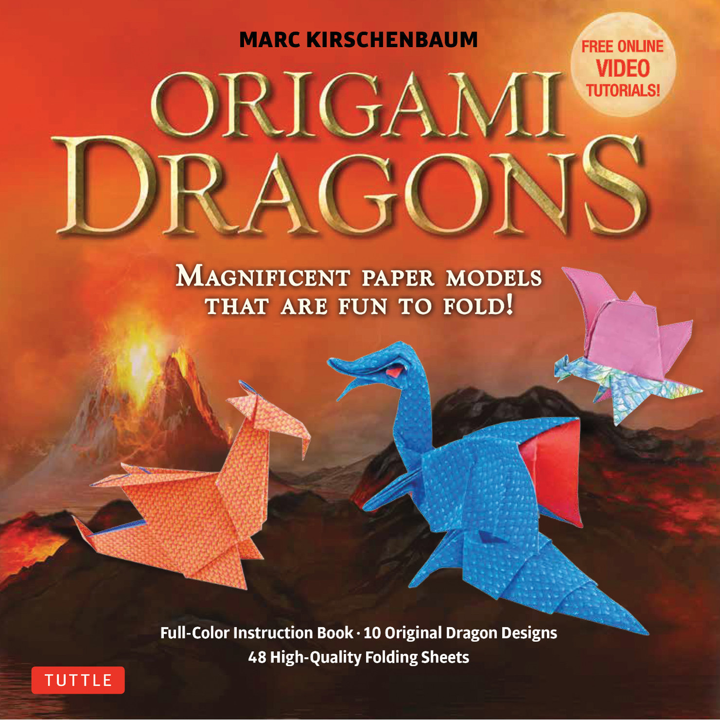 Origami Dragons Kit (9780804853101) - Tuttle Publishing
