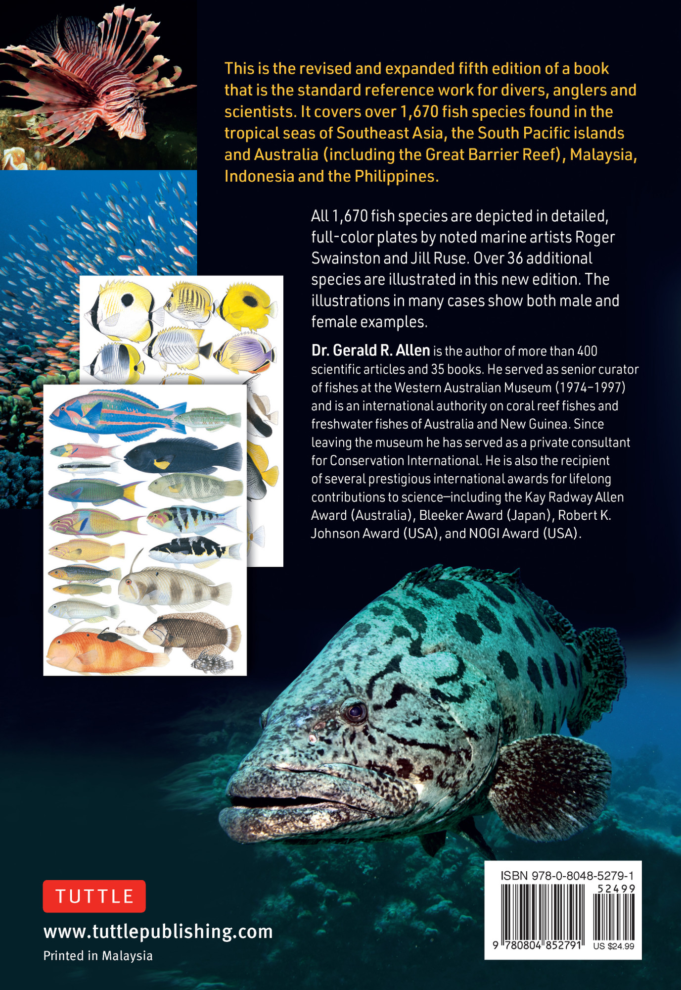 A Field Guide to Tropical Reef Fishes of the Indo-Pacific (9780804852791)