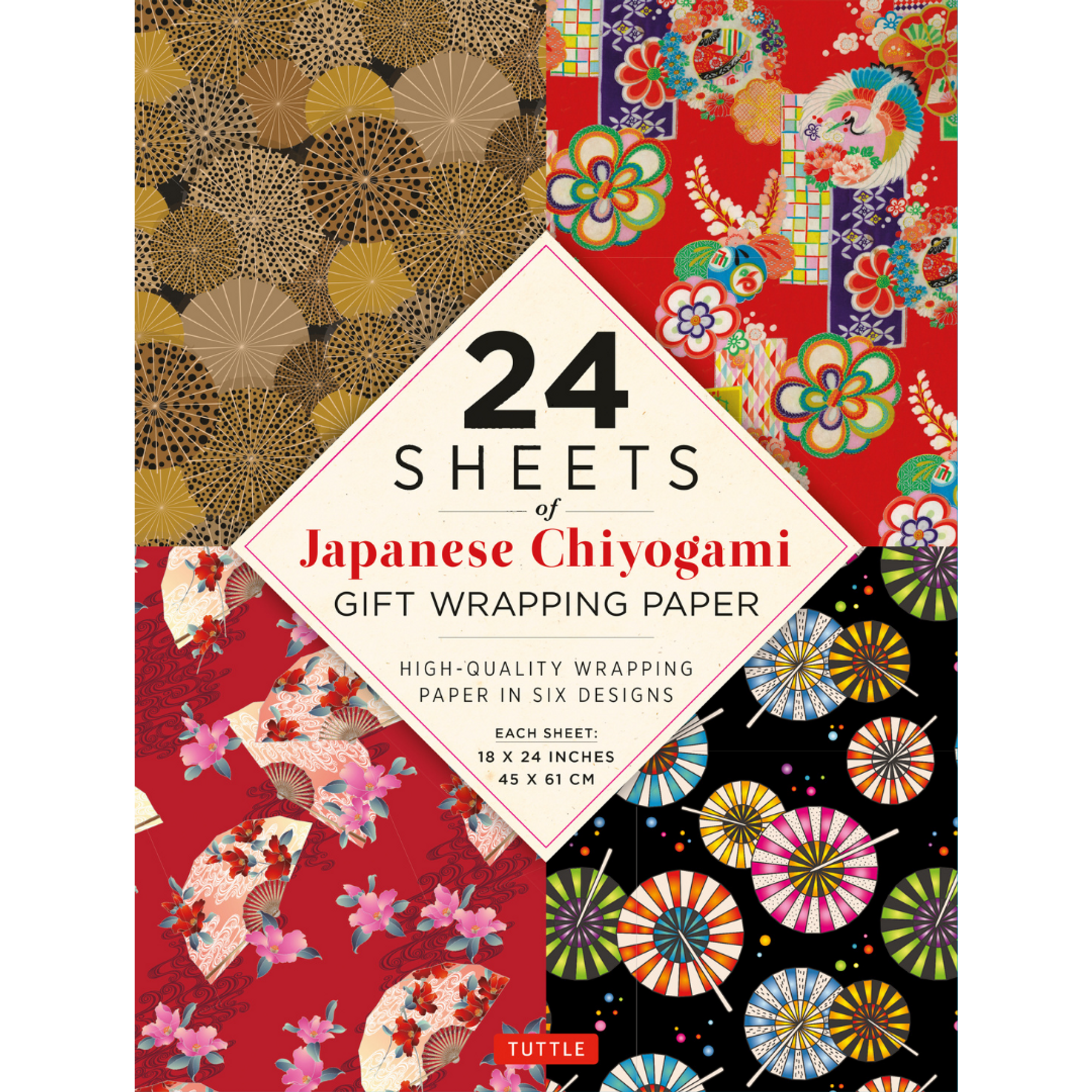 Japanese Kimono Gift Wrapping Papers: 12 Sheets of 18 x 24 inch Wrappi –  Q.E.D. Astoria