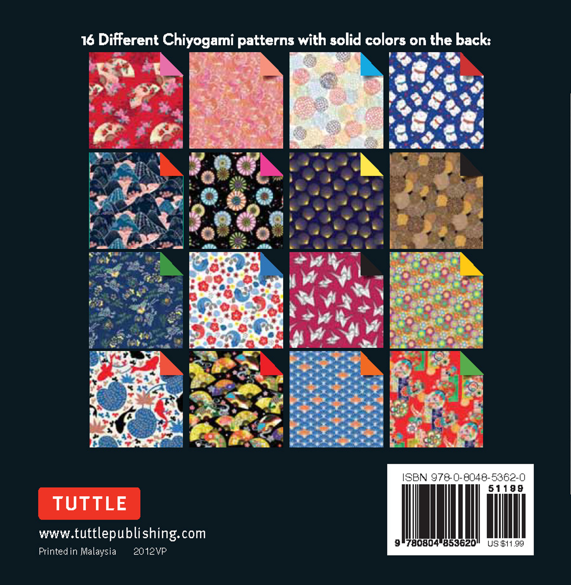 Chiyogami Patterns Gift Wrapping Paper - 24 Sheets (9780804852111) - Tuttle  Publishing