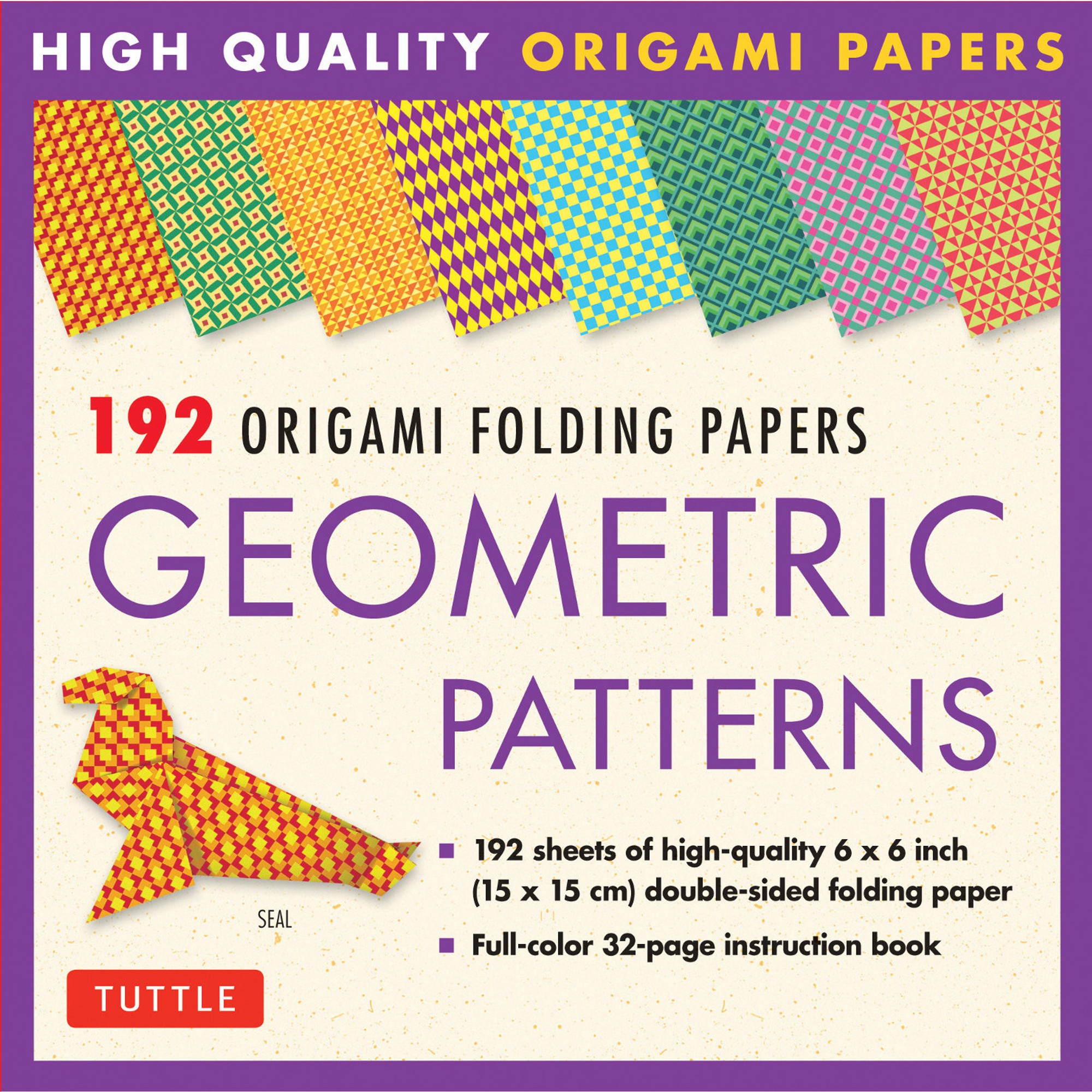 Origami Folding Papers - Geometric Patterns - 192 Sheets (9780804853972) -  Tuttle Publishing