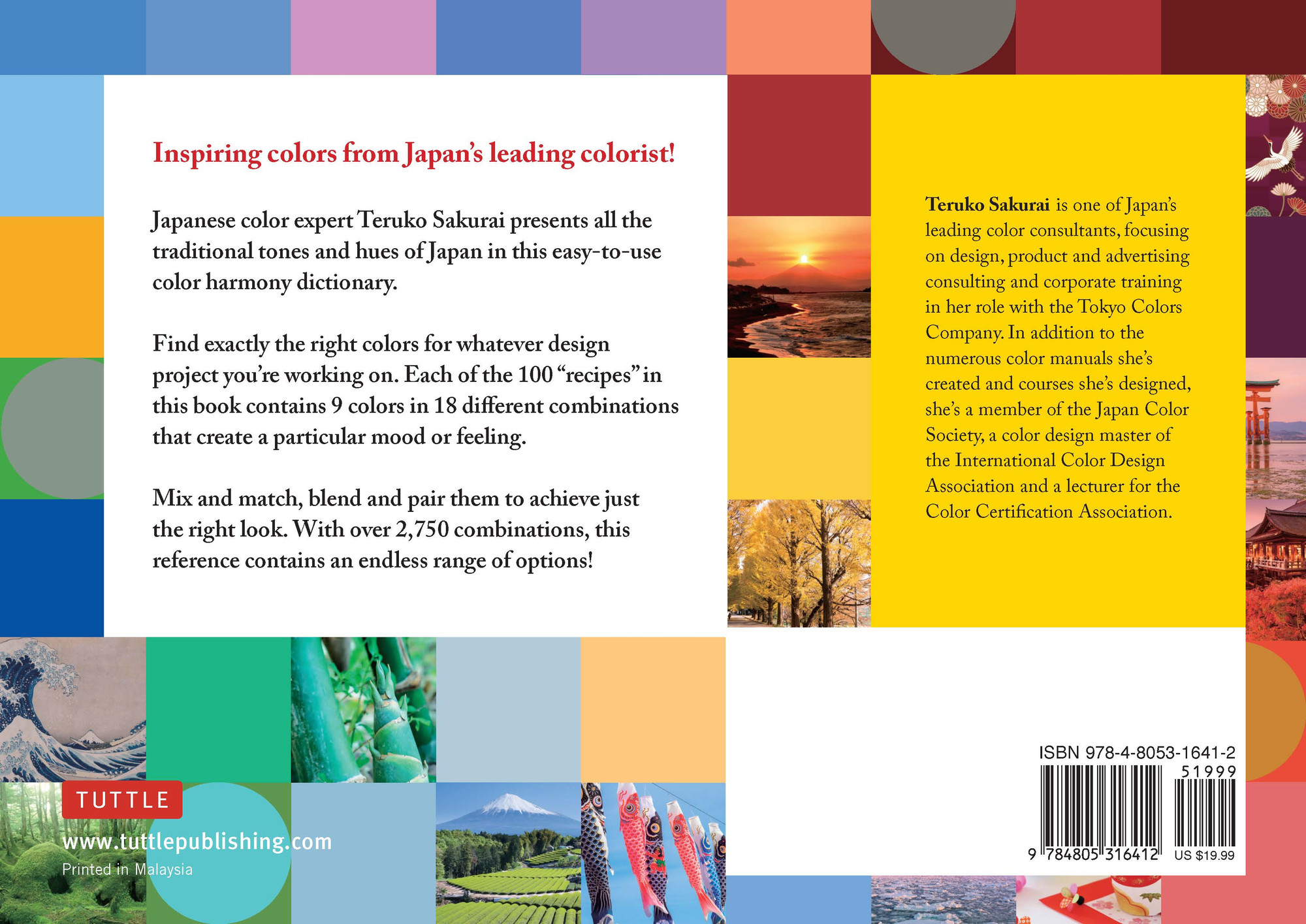 Traditional Colors of Japan (9784805316412) - Tuttle Publishing