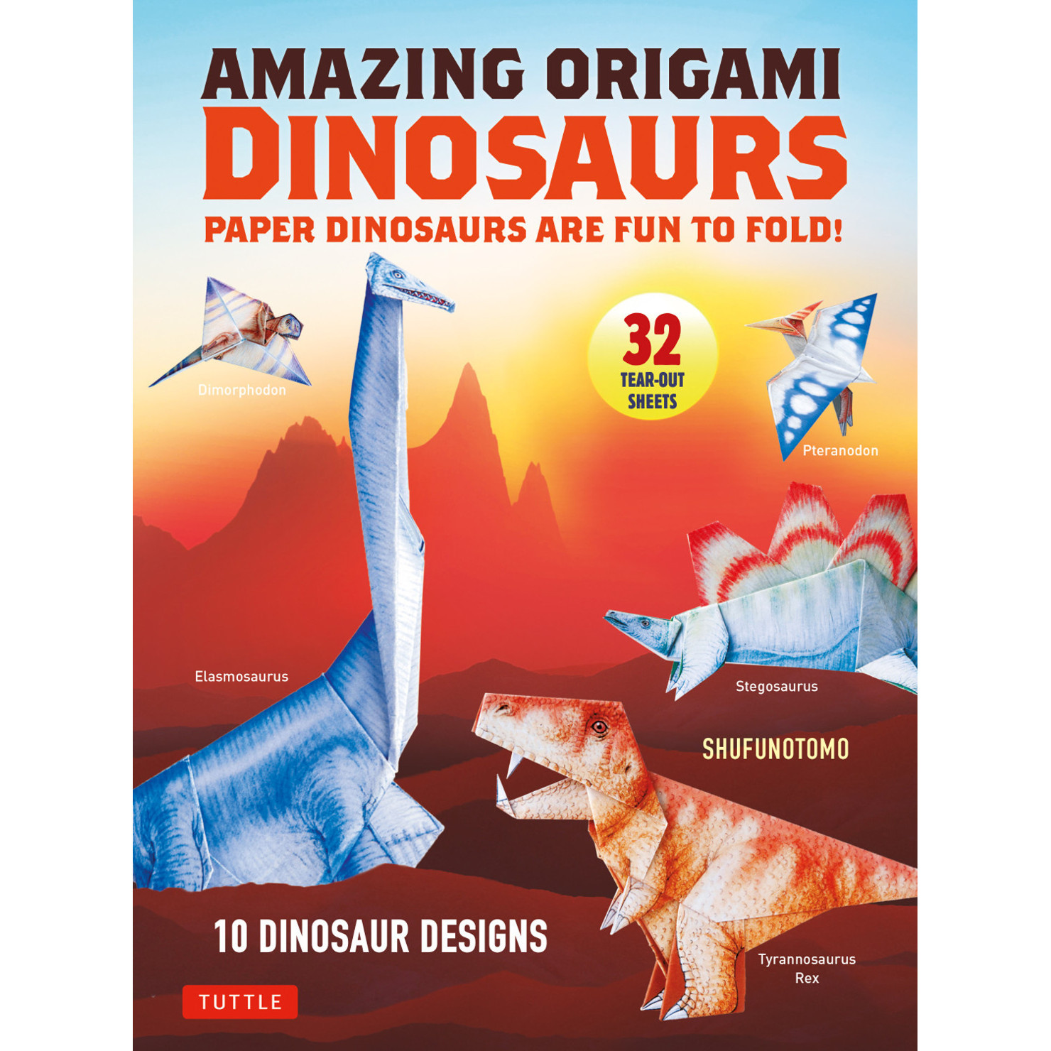 Amazing Origami Dinosaurs (9784805316672) - Tuttle Publishing
