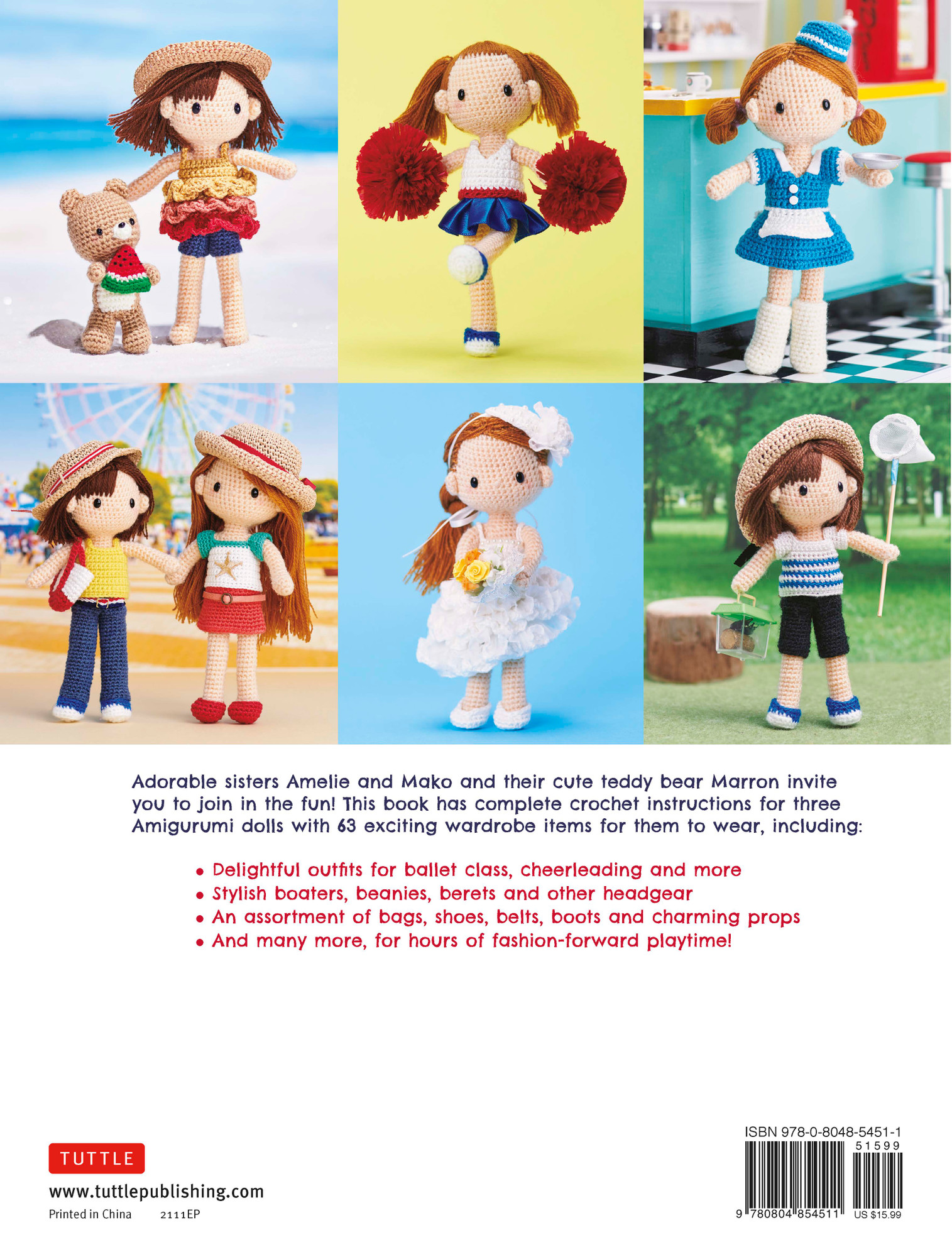 Crochet Cute Dolls with Mix-and-Match Outfits (9780804854511