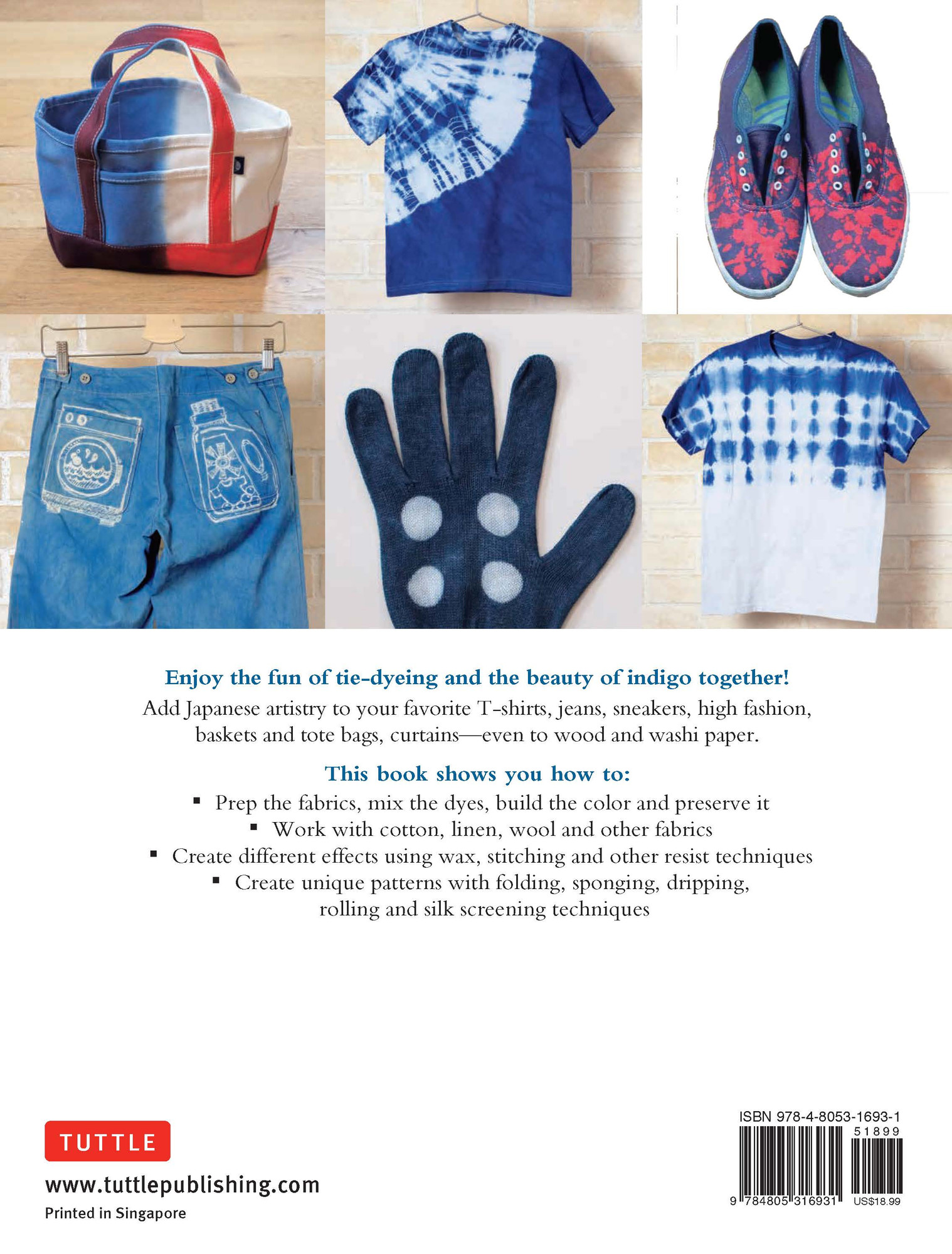 Japan Blue Indigo Dyeing Techniques (9784805316931) - Tuttle