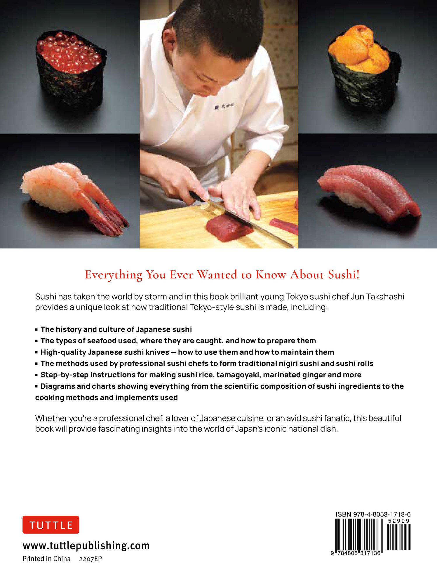 The Art and Science of Sushi (9784805317136) - Tuttle Publishing