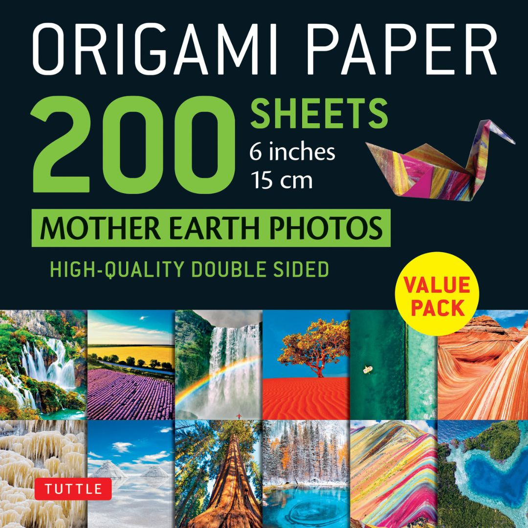 Origami Paper 200 sheets Mother Earth Photos 6