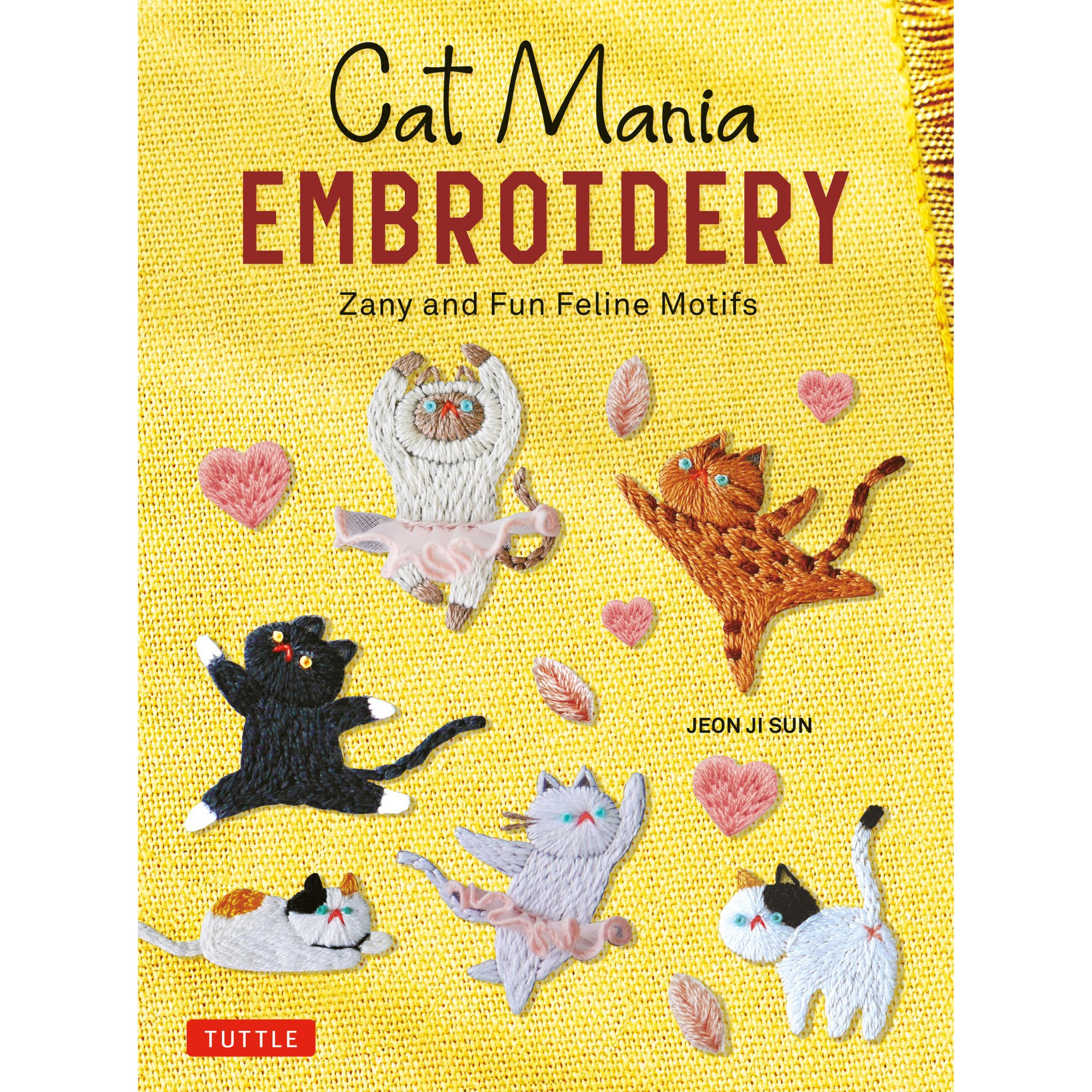 Cat Mania Embroidery (9780804856034) - Tuttle Publishing