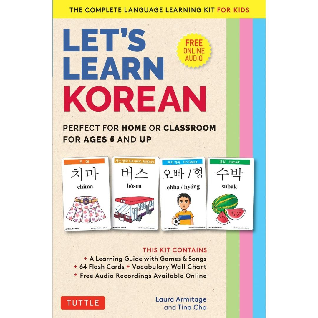 Let's Learn Korean Flash Card Kit (9780804856669) - Tuttle Publishing