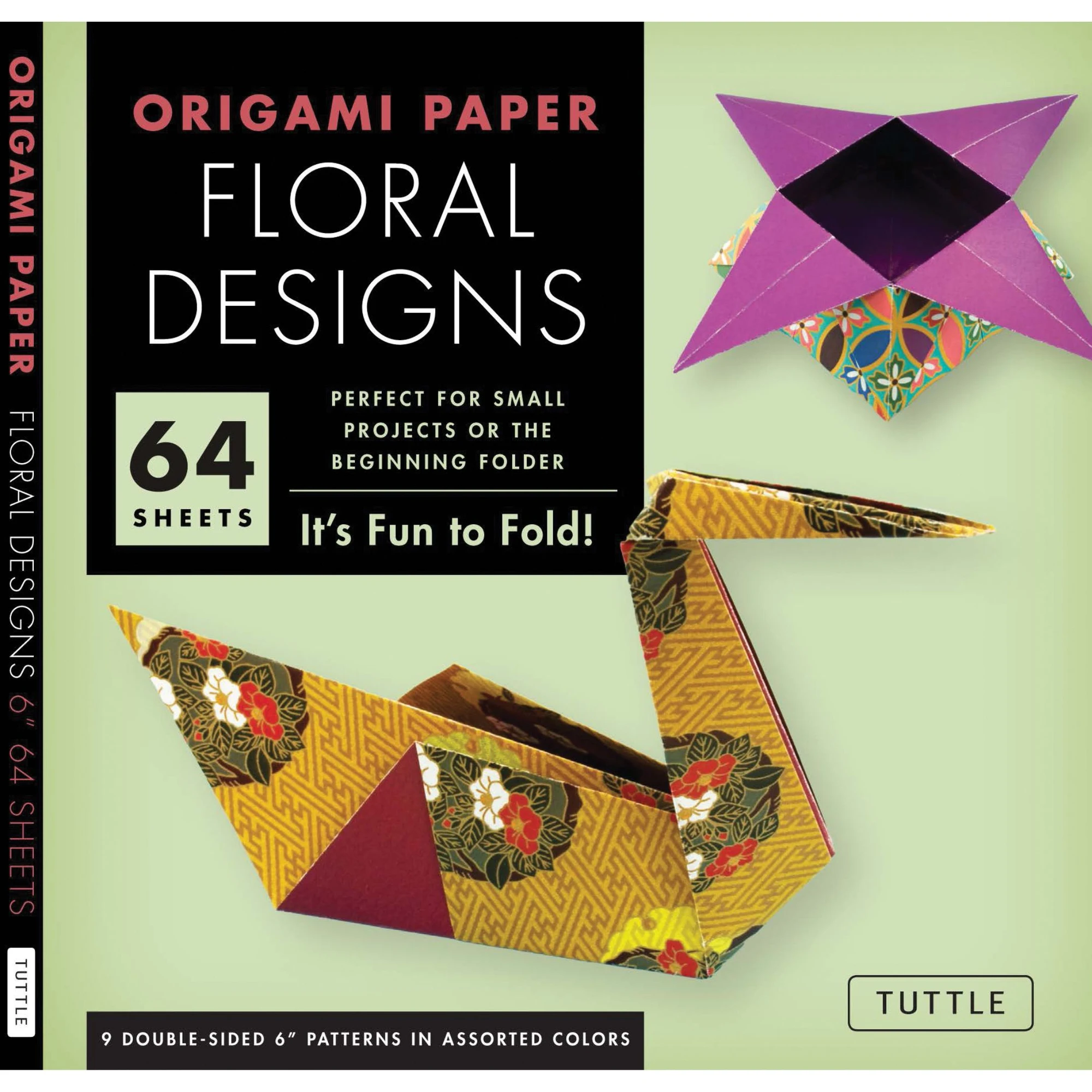Origami Paper - Floral Designs - 6