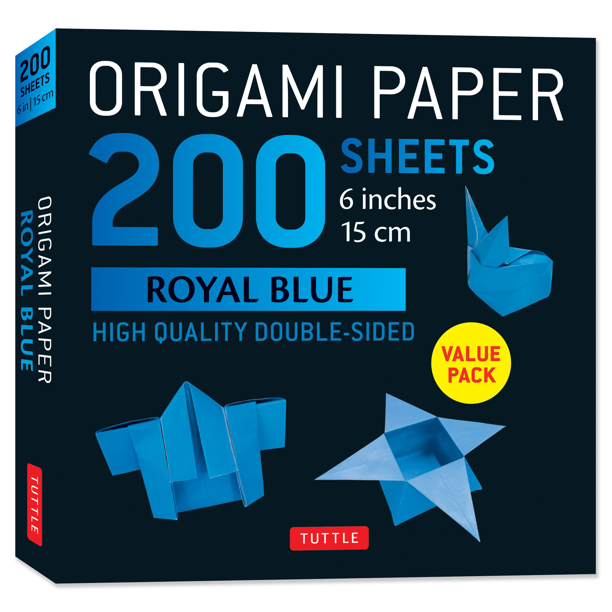 Origami Paper 200 sheets Royal Blue 6