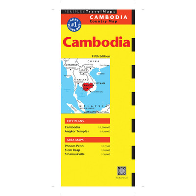 Cambodia Travel Map Fifth Edition (9780794607302)