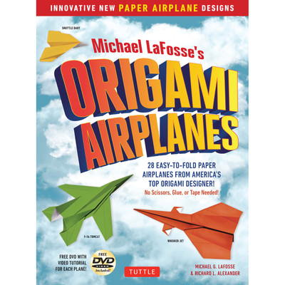 Paper Airplane Kit For Kids Ages 8-12: Activity Coloring, Drawing, and  Origami Book For Boys and Girls