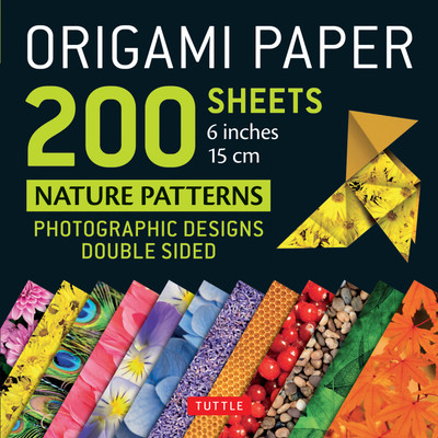 Origami Paper 200 sheets Nature Patterns 6" (15 cm) (9780804848619)