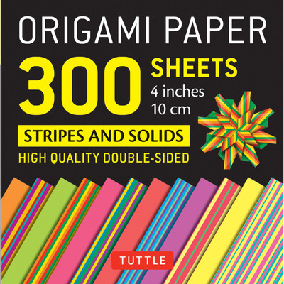 Origami Paper 300 sheets Vibrant Colors 4